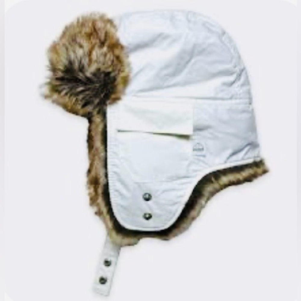 NIKE ACG Vintage Faux Fur Trapper Hat RARE